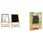 Lavagna gioco Globo 40557 SIR WOOD 2 in 1 con Gessetti
