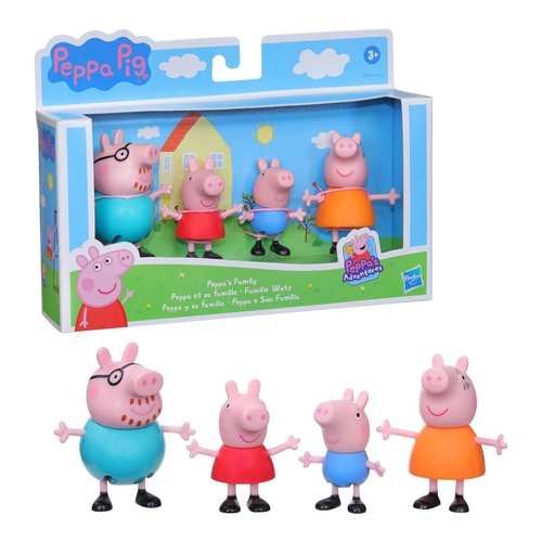 Set personaggi Hasbro F21715L0 PEPPA PIG Set personaggi La Famiglia As
