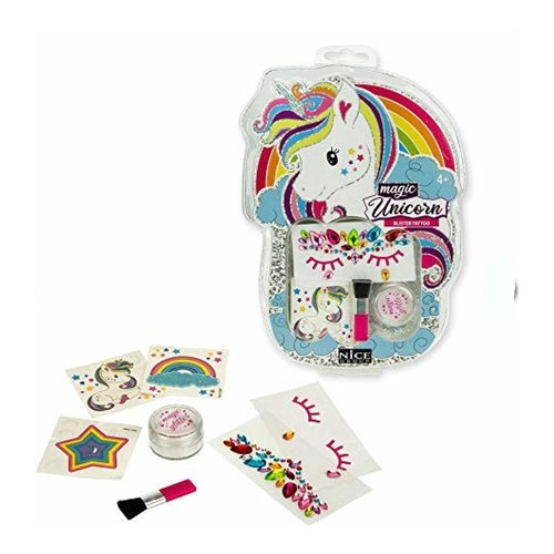Trucchi giocattolo Nice 02807 Girabrilla Magici Tatuaggi Unicorno