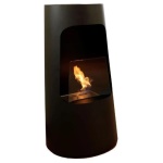 TECNO AIR SYSTEM - Biocamino Tecno Air System Dubai da pavimento Nero