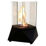 TECNO AIR SYSTEM - Biocamino Tecno Air System Oslo da tavolo Nero