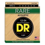 DR - Muta corde chitarra acustica DR RPM 12 RARE Light Bronze