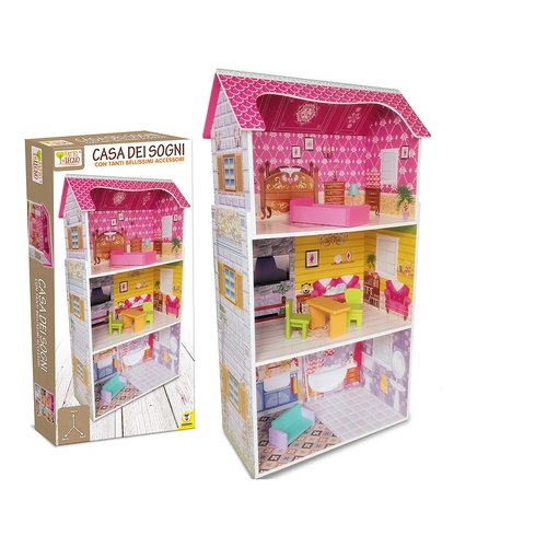 Casa delle Bambole playset FATTO DI LEGNO 40602