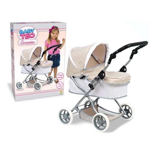 Carrozzina giocattolo Teorema 72343 BABY TEO Impugnatura regolabile Ro