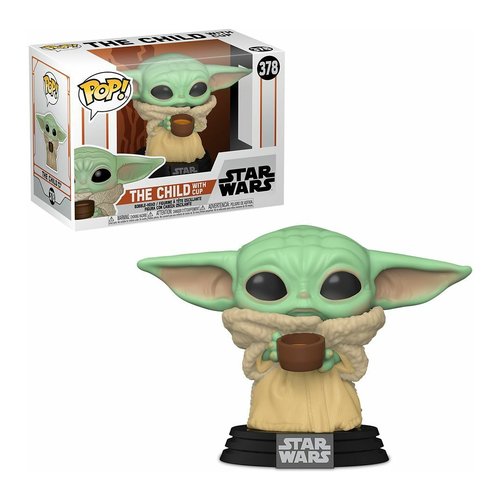 FUNKO Pop! Star Wars: Mandalorian The Child con Ciotola