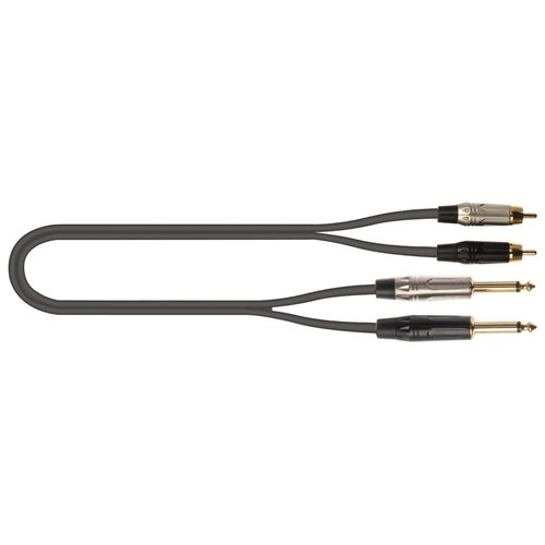 Cavo audio Quiklok 30 02325 JUST 2Rca2J 3 Black