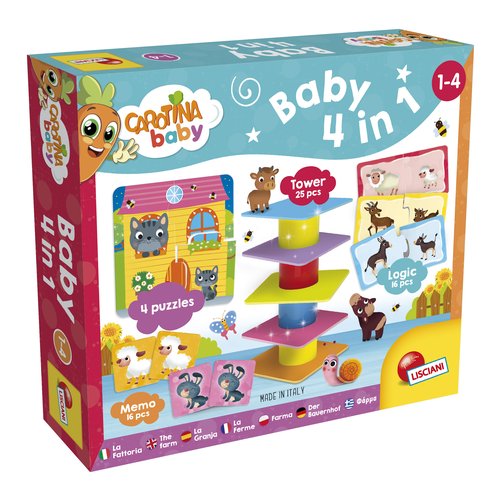 Gioco educativo Lisciani 79872 CAROTINA BABY 4 in 1