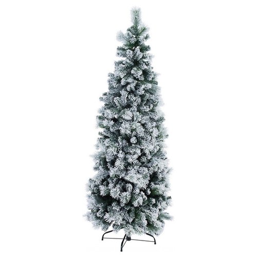Albero Natale Bizzotto Christmas decor 0933555 SLIM PRAGA Verde inneva
