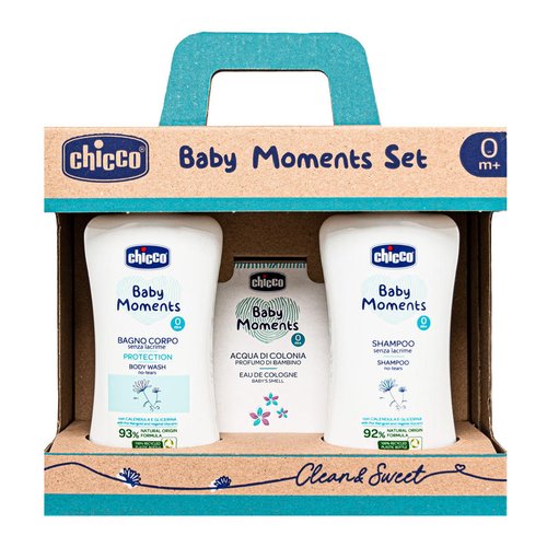 Set regalo Chicco 00010619000000 BABY MOMENTS Clean&Sweet