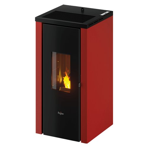 Stufa pellet Pegaso 702031 VERA 7.0 Rosso