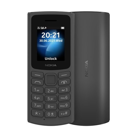 Cellulare Nokia 105 Dual Sim Black