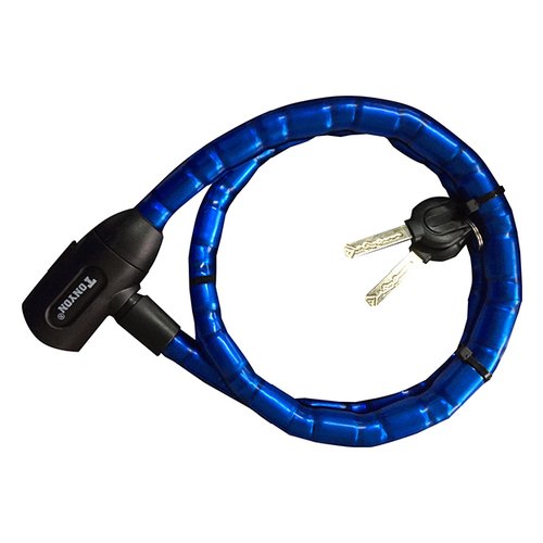 Lucchetto bici Labor TY258 Con Cavo a Bossoli Blu