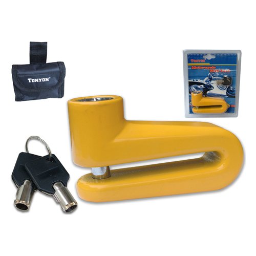 Lucchetto bici Labor TY110 67 Bloccadisco Giallo