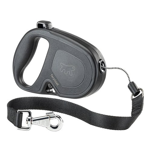 Guinzaglio Ferplast 75092017 FLIPPY ONE CORD Nero