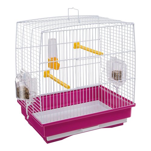 Gabbia uccelli Ferplast 52006170W2 Rekord 1 Bianco e Color