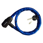 LABOR - Lucchetto bici Labor TY258 con cavo a bossoli Blu