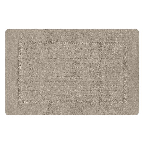 Tappeto bagno Quarzo Bianco 13173 COCCOLE Tortora