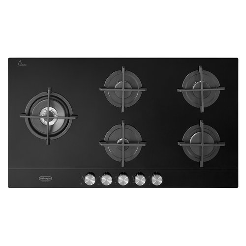 Piano cottura gas De Longhi LIFE Nsl 590D Ncm Black