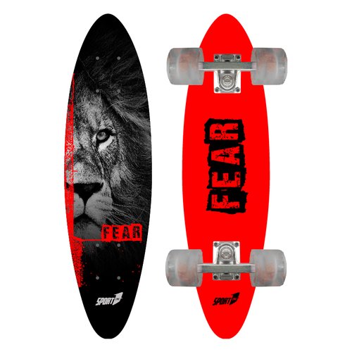 Skateboard Mandelli 707100116 SPORT ONE Fear Assortito