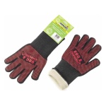 Ompagrill - Guanto barbecue Ompagrill GU350PRIME Nero e Rosso