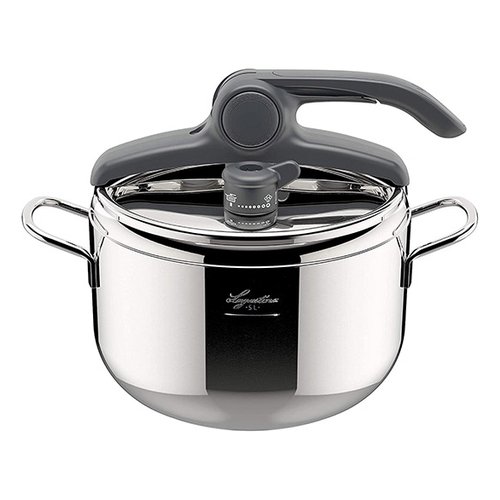 Pentola pressione Lagostina 010011010505 AMICA LAGOEASY'UP Cromo lucid