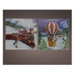 Kaemingk - Paesaggio natalizio Kaemingk 486568 Quadro Led