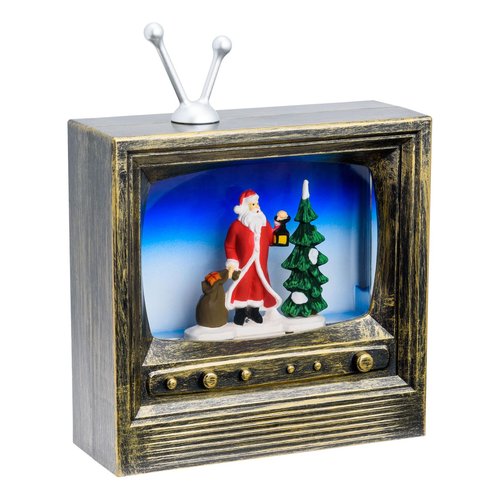 Palla di neve Lotti 59771 XMAS KING Tv Marrone