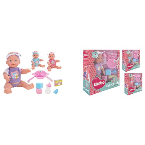 Bambola Globo 41109 W’TOY Fa le bolle Assortito
