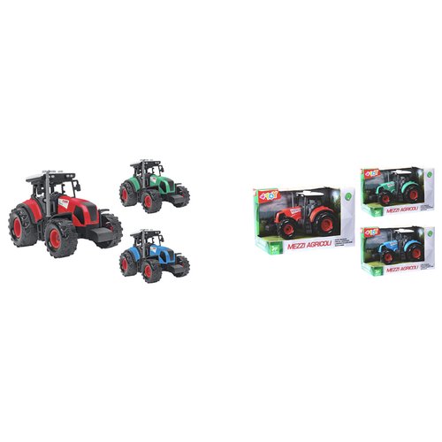 Mezzo agricolo Globo 41031 W’TOY Trattore a Frizione Assortito