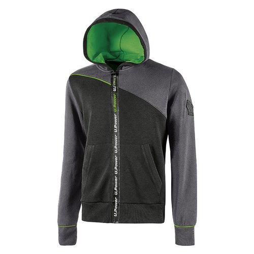 Felpa U Power EY212AG L ENJOY Jupiter Aspahlt grey