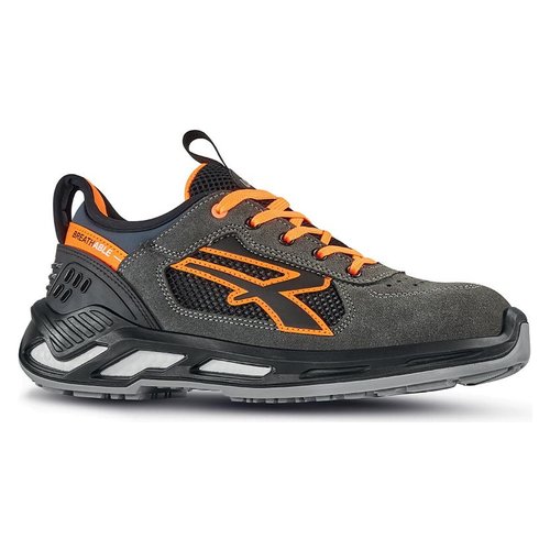 Scarpe da lavoro U Power RS20016 44 RED 360 Ryder Grigio e Arancio