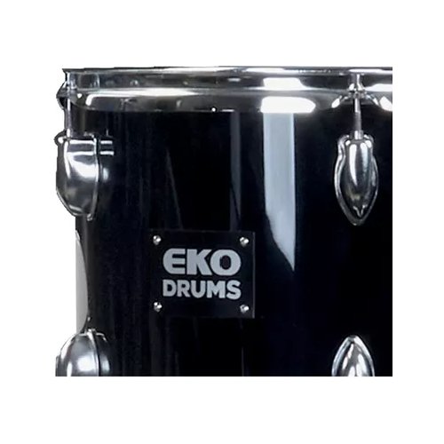Batteria acustica Eko DRUMS Ed 200 Black