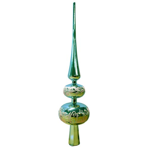 Puntale albero di natale Santa Claus PD273VB Verde
