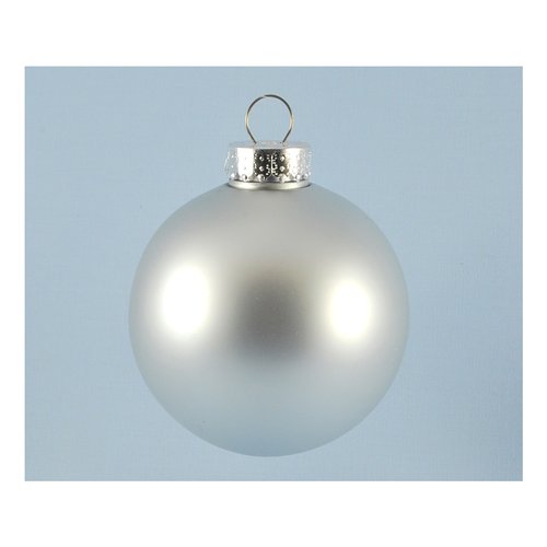 Pallina albero Santa Claus SFATM80ACOL Sfera Argento
