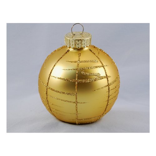 Pallina albero Santa Claus TE191556 Oro Assortito