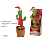 General Trade - Soggetto natalizio General Trade 490008 cactus ballerino