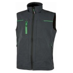 U-POWER - Gilet U-Power PE181RL PERFORMANCE SATURN Aspahlt grey green