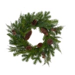 Amicasa - Corona natalizia Amicasa 071724 con pigne Verde