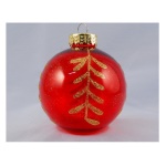 Santa Claus - Palline albero Santa Claus TE191921 Sfera Ramo Rosso Oro