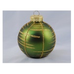 Santa Claus - Palline albero Santa Claus TE191532 Sfera Quadranti Verde oro