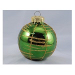 Santa Claus - Palline albero Santa Claus TE192195 Sfera Quadranti Verde oro
