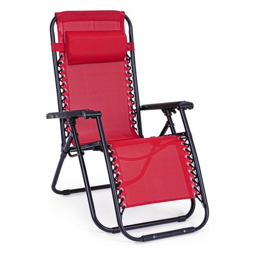 Sedia sdraio Yes Everyday 0815025 MORGAN Rosso