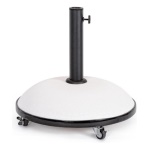 Yes Everyday - Base ombrellone Yes Everyday 0795294 BARRY Con Ruote Bianco