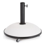 Yes Everyday - Base ombrellone Yes Everyday 0795297 BARRY Con Ruote Bianco