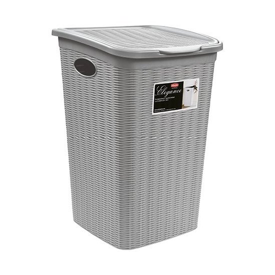 Porta biancheria Stefanplast 30081 ELEGANCE Grigio pietra
