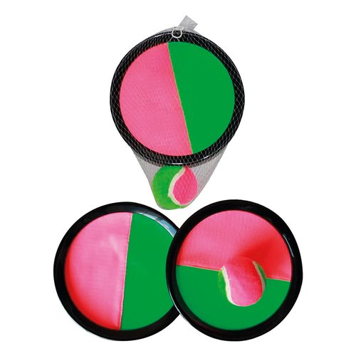 Set racchette Ods 47105 a strappo con palla Assortito