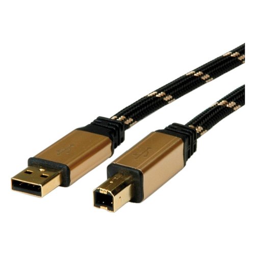 Cavo USB Itb 11 02 8803 TOP 2.0 Black e Bronze