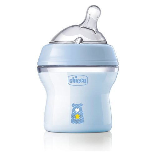 Biberon Chicco 81311 200 NATURAL FEELING Azzurro