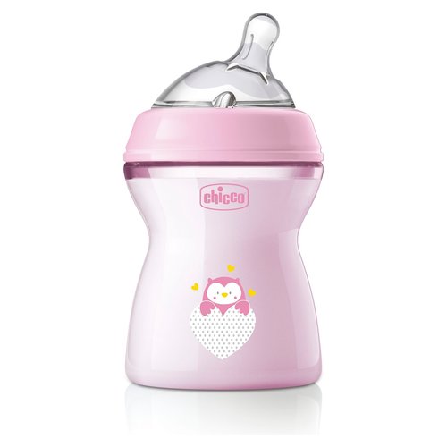Biberon Chicco 81323 100 NATURAL FEELING Rosa