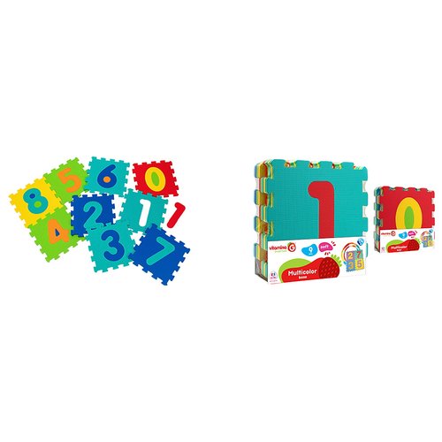 Tappeto gioco Globo 05095 VITAMINA G Puzzle Numeri 9 Pz